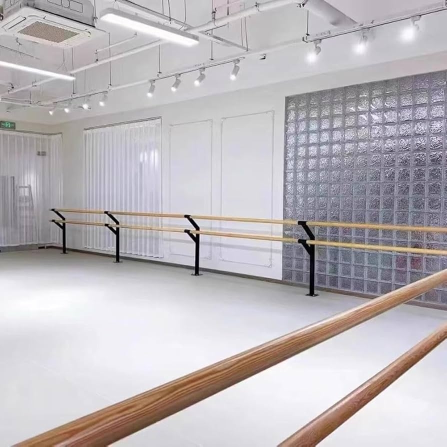 handrail in a ballet studio handrail in a ballet studio