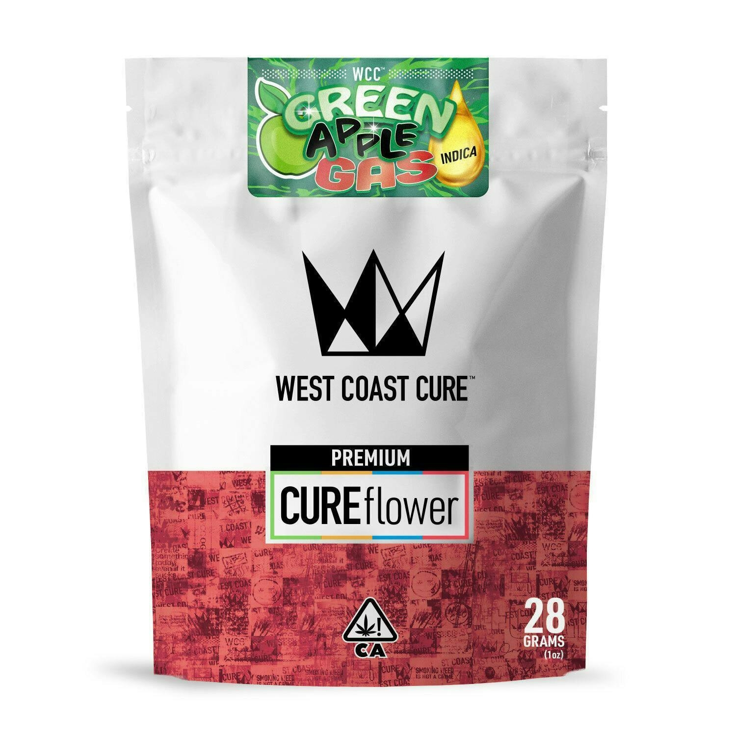 Green Apple Gas 28G Premium Flower West Coast Cure