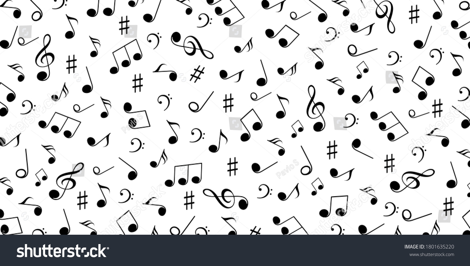 group of musical notes group of musical notes