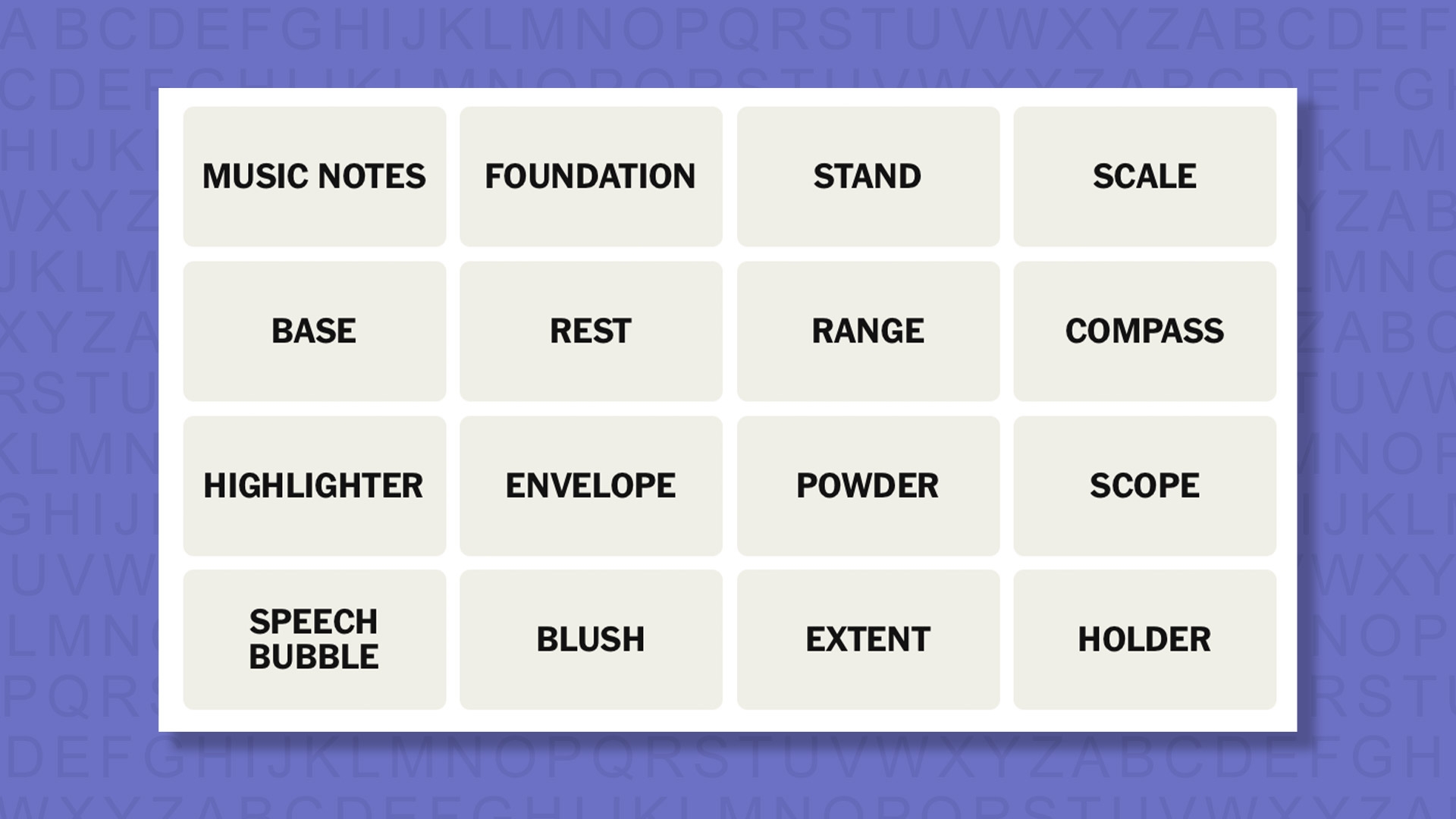 group of musical notes nyt