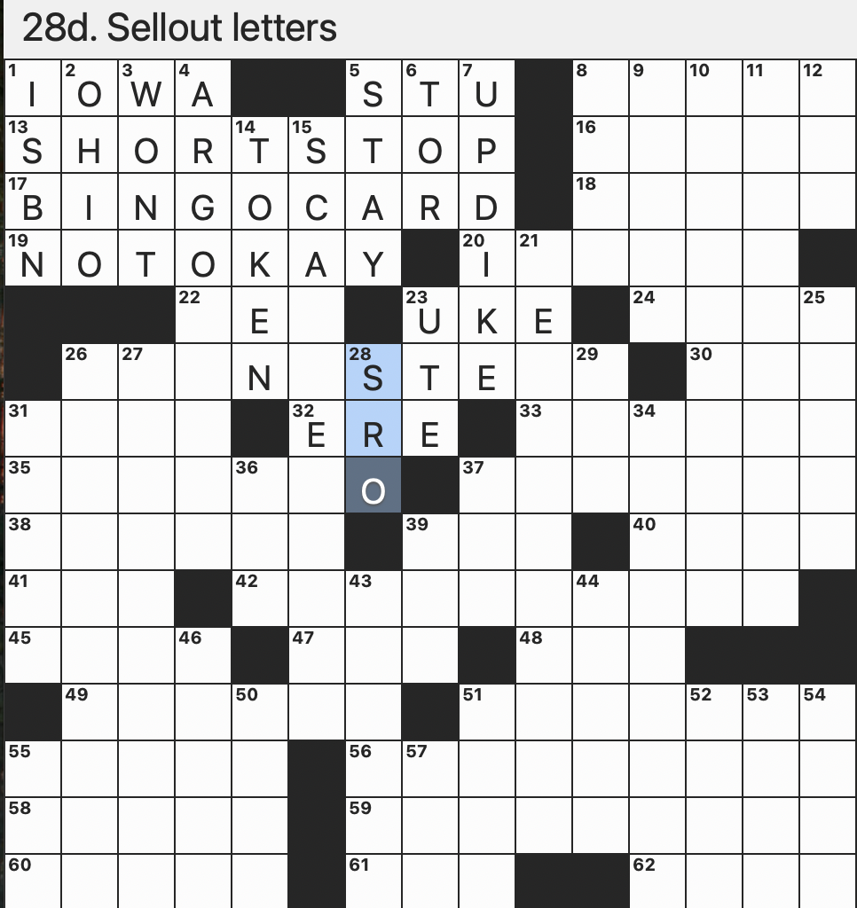 Rex Parker Does The NYT Crossword Puzzle R V Guy SAT 11 8 25 Overseer Of Artemis Accessory With A Grid Of Numbers Lucas s Younger Sister On Stranger Things Phrase
