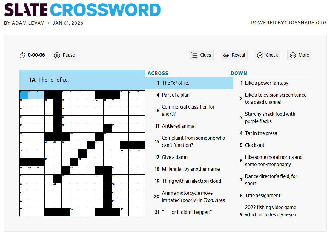 We Come To This Place For Crossword Roundups