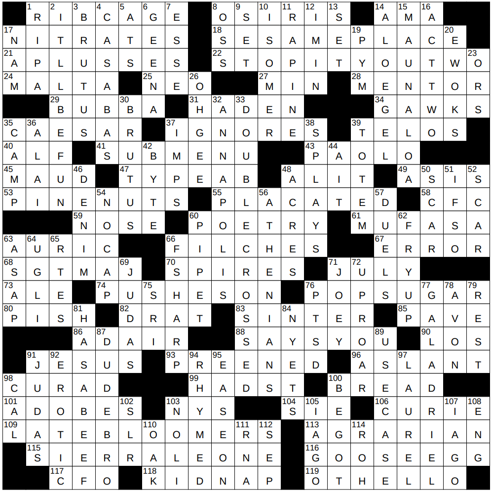 mensa for one nyt crossword