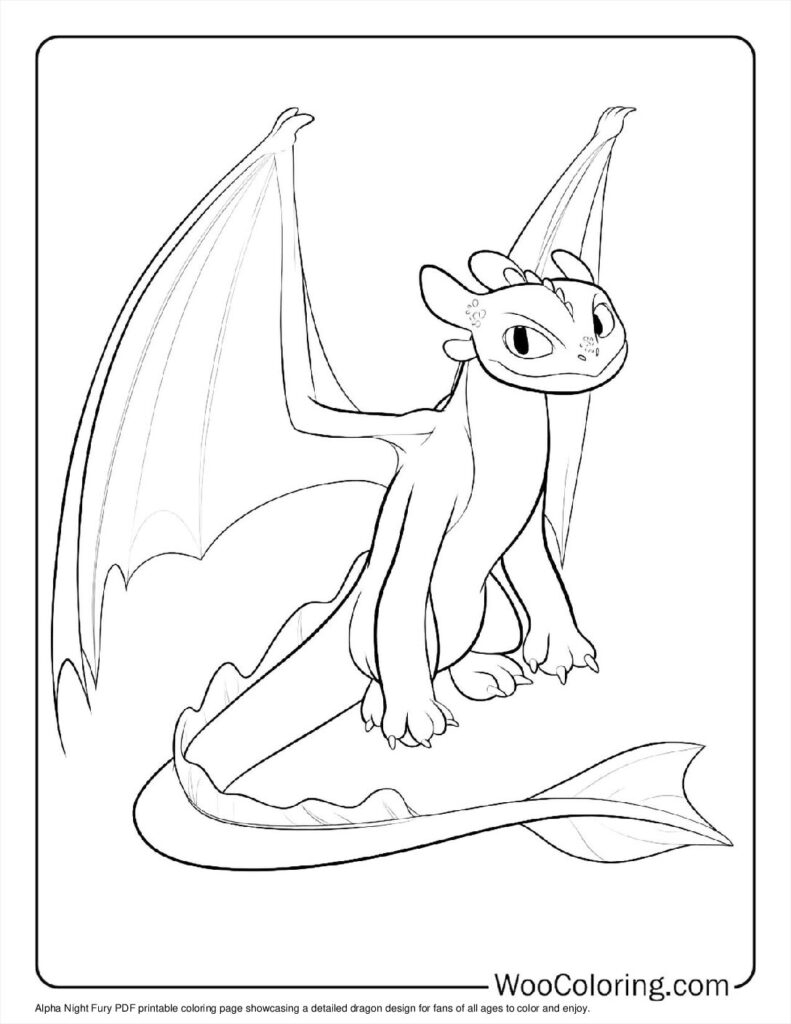 dragon coloring book pages