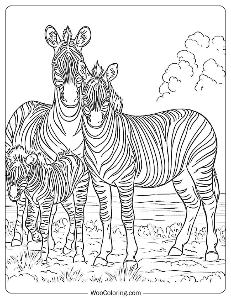 100 Zebra Coloring Pages Free PDF To Print Woo Coloring 100 Zebra Coloring Pages Free PDF To Print Woo Coloring