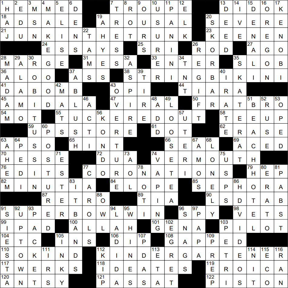 1105 23 NY Times Crossword 5 Nov 23 Sunday NYXCrossword 1105 23 NY Times Crossword 5 Nov 23 Sunday NYXCrossword