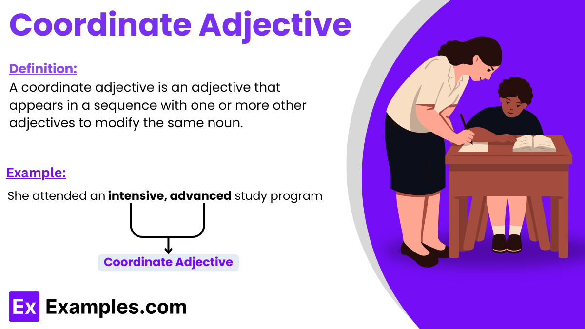140 Coordinate Adjective Examples