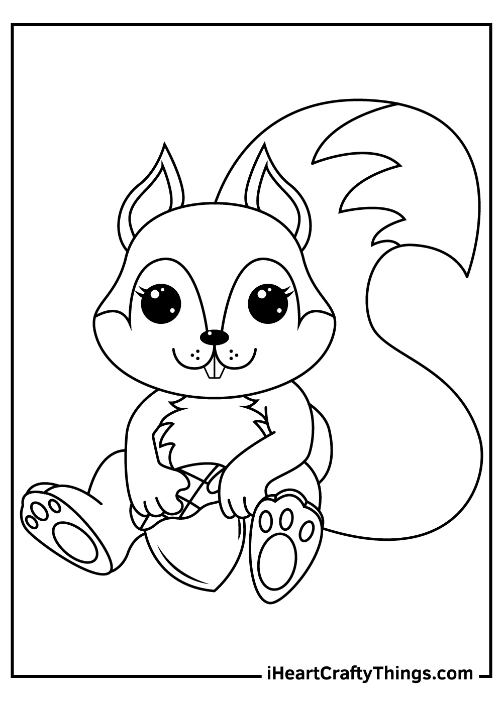 15 Squirrel Coloring Pages 100 Free Printables 15 Squirrel Coloring Pages 100 Free Printables