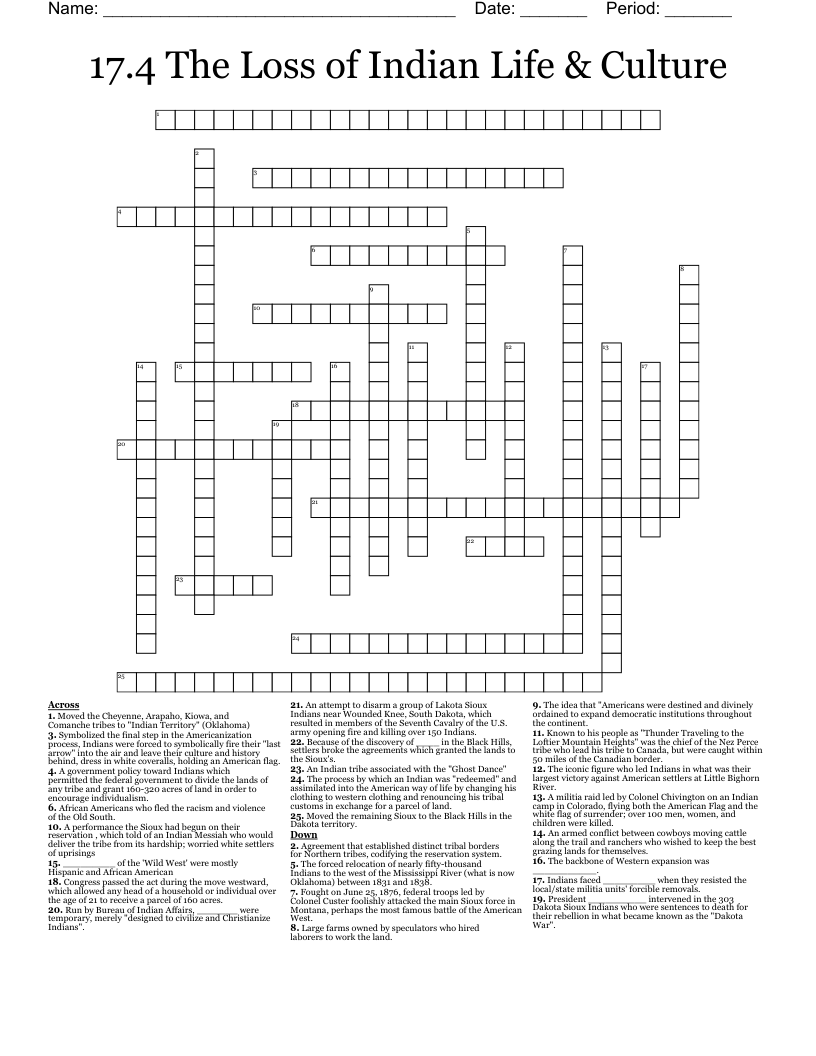 tribe around the colorado river crossword