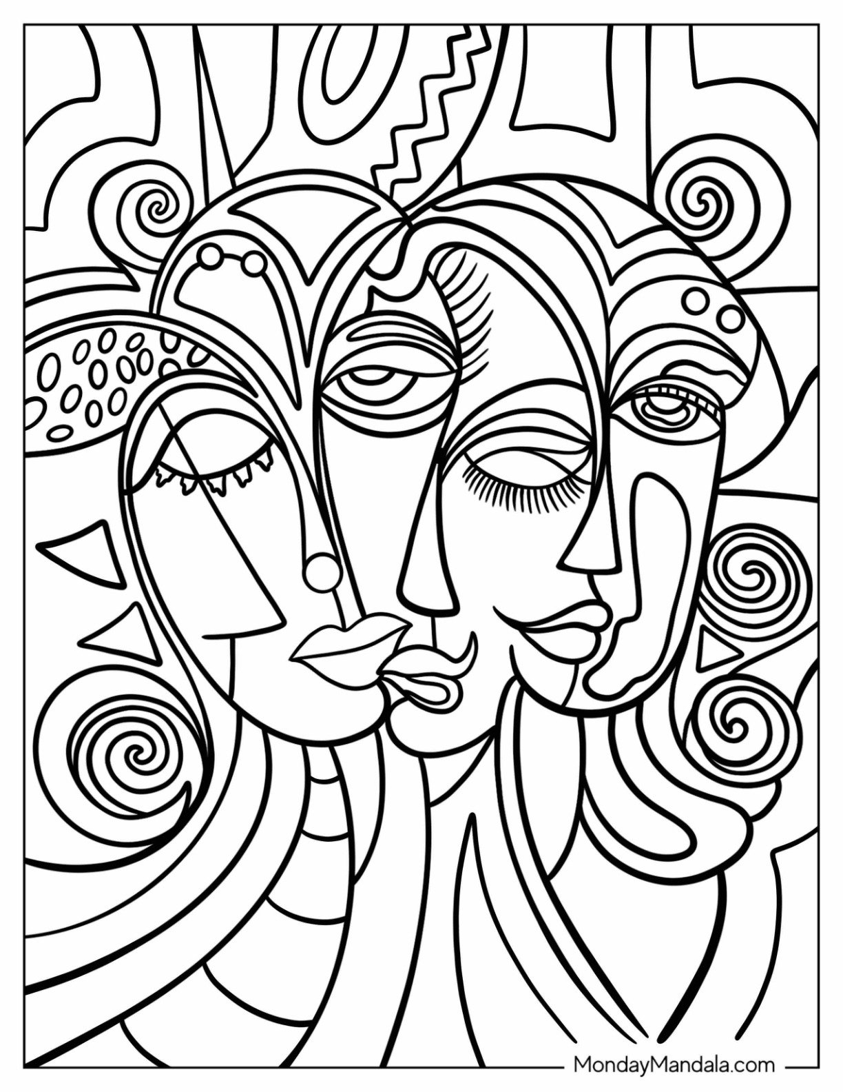 abstract art coloring pages abstract art coloring pages