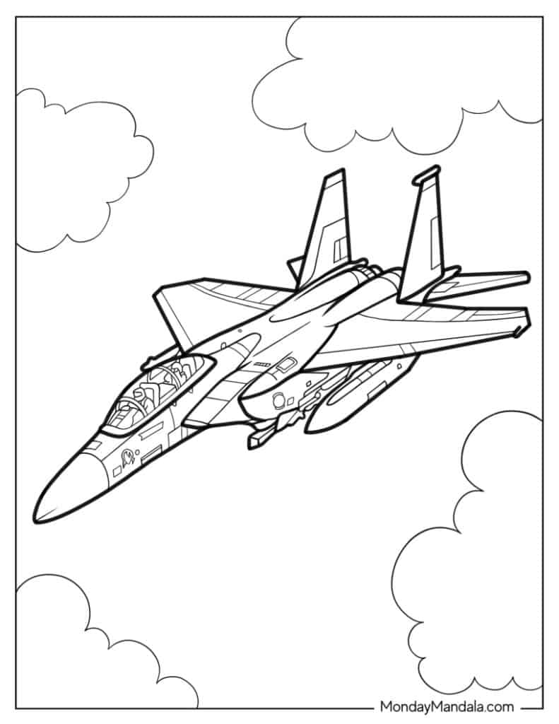 fighter plane coloring pages fighter plane coloring pages