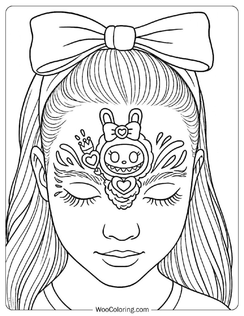 22 Makeup Coloring Pages Free PDF To Print Woo Coloring