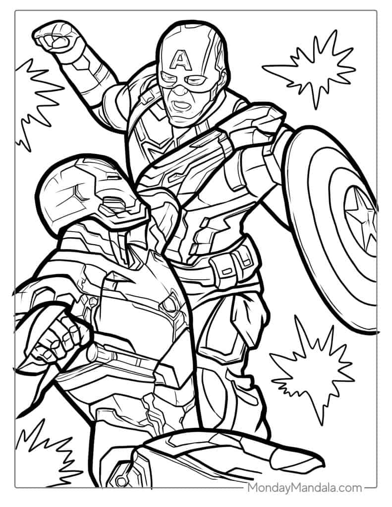 24 Iron Man Coloring Pages Free PDF Printables 24 Iron Man Coloring Pages Free PDF Printables