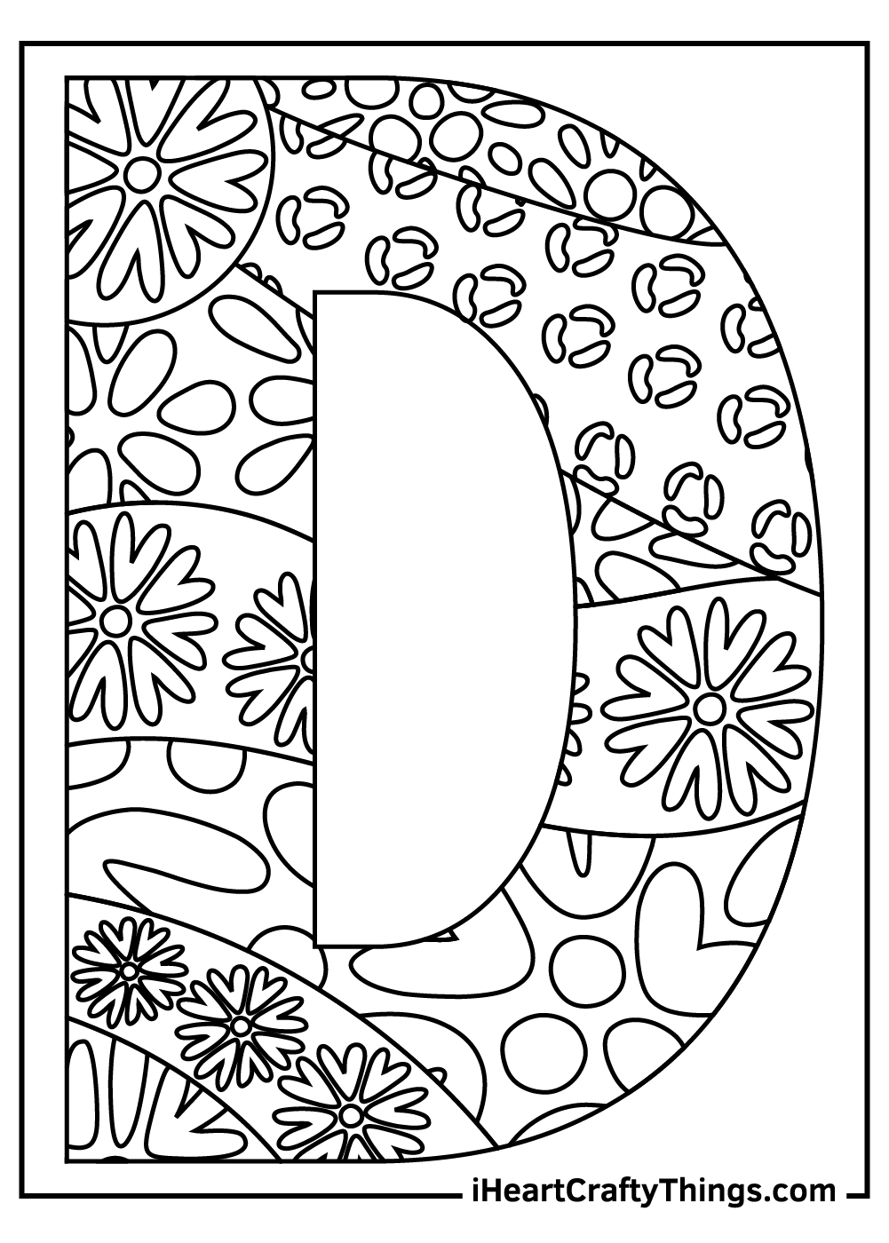 24 Letter D Coloring Pages 100 Free Printables 