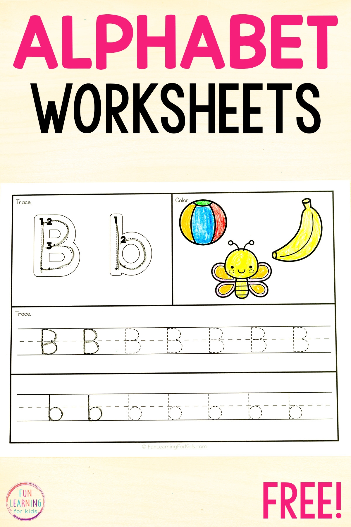 tracing worksheets for preschool