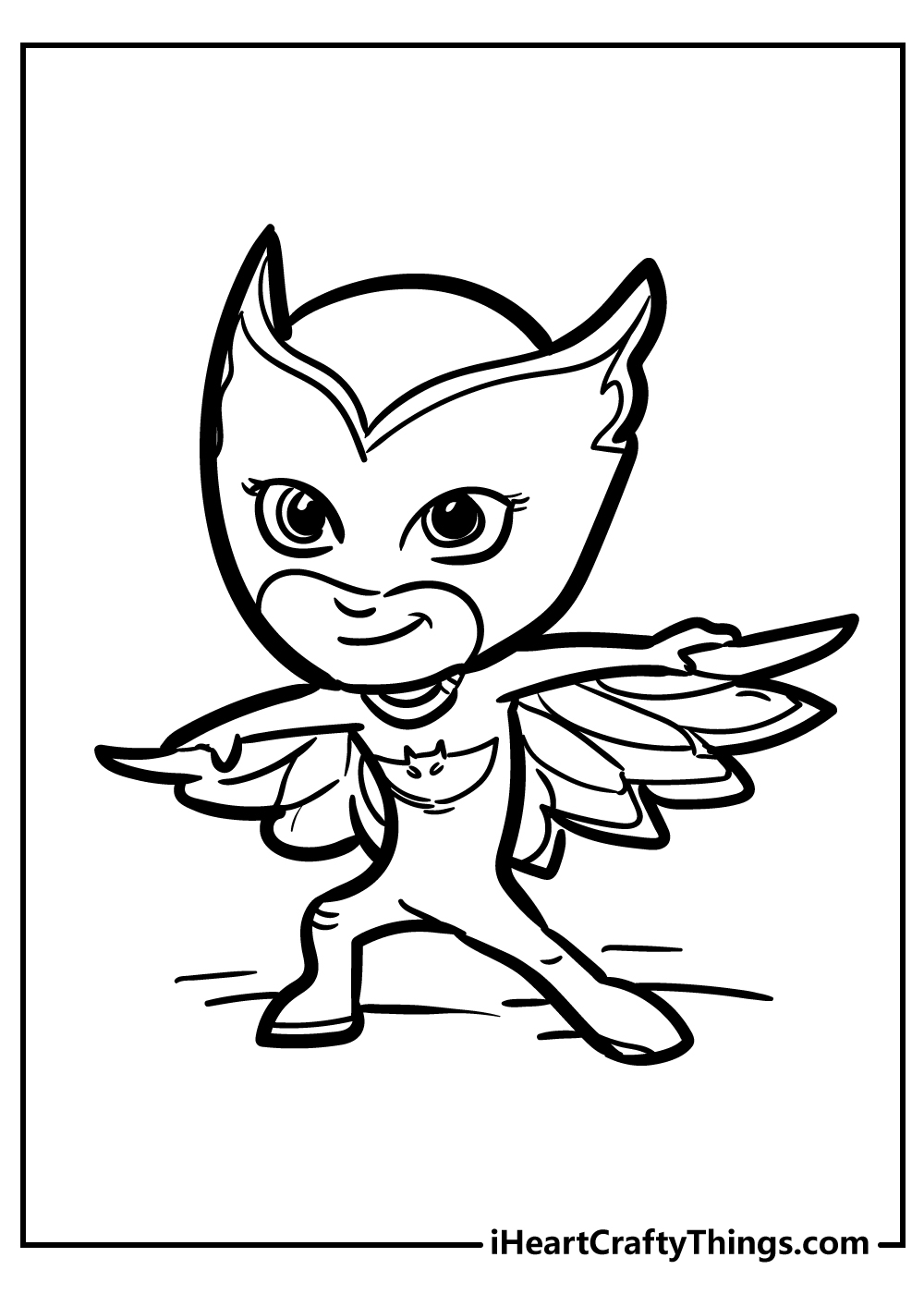 pj masks coloring page