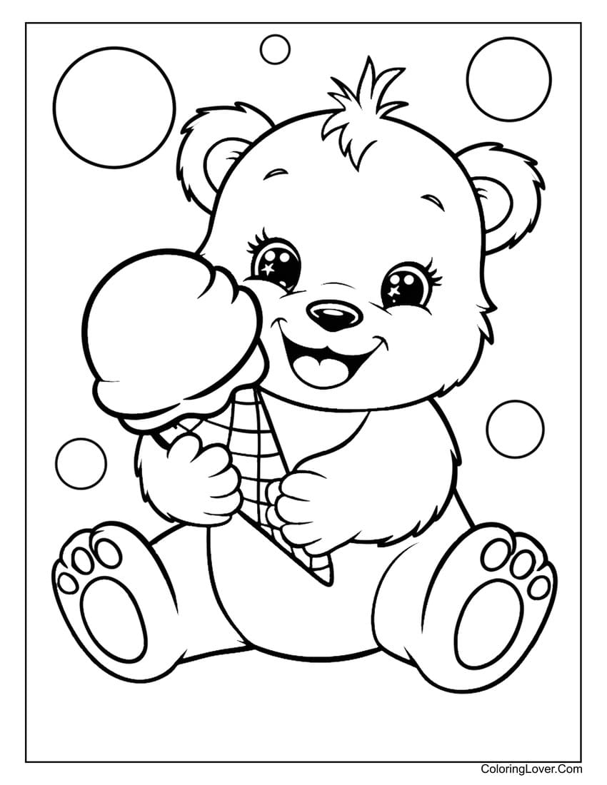 42 Bear Coloring Pages Free Printables For All Ages