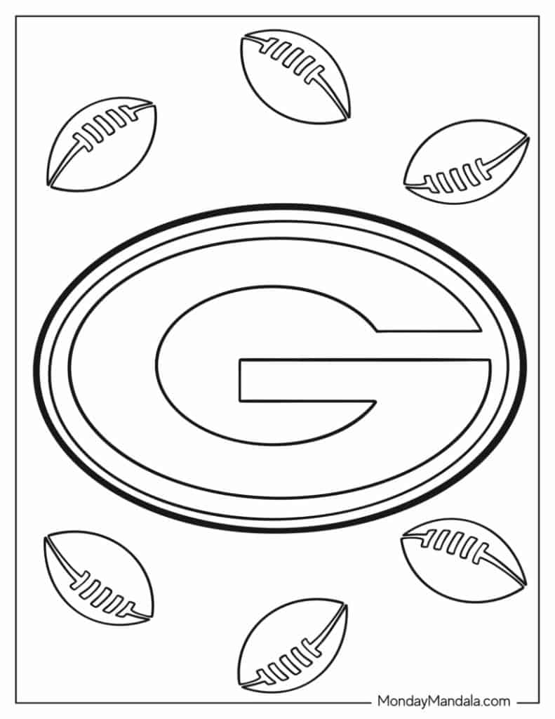 42 Football Coloring Pages Free PDF Printables