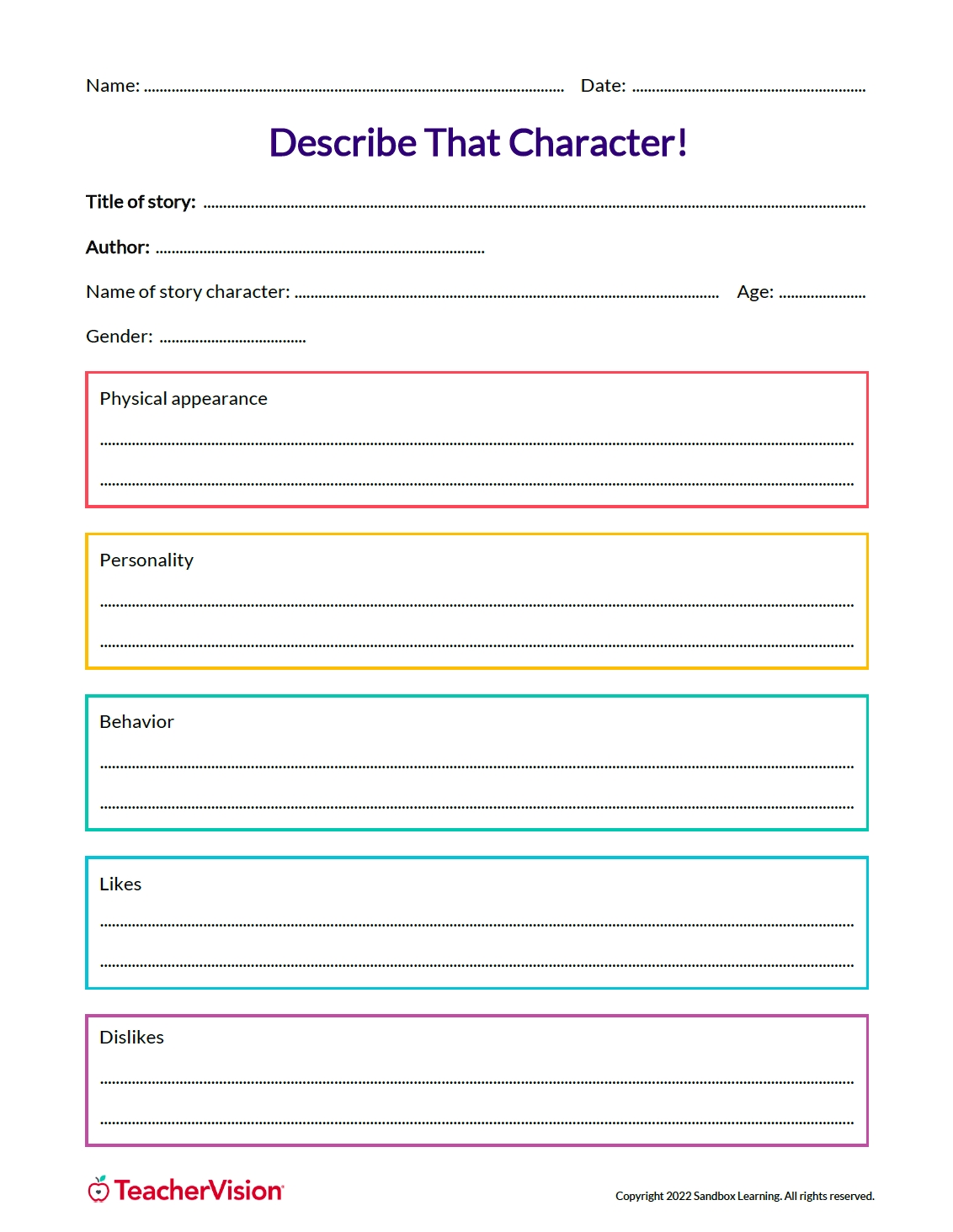 4th Grade Creative Writing Worksheets 4th Grade Creative Writing Worksheets