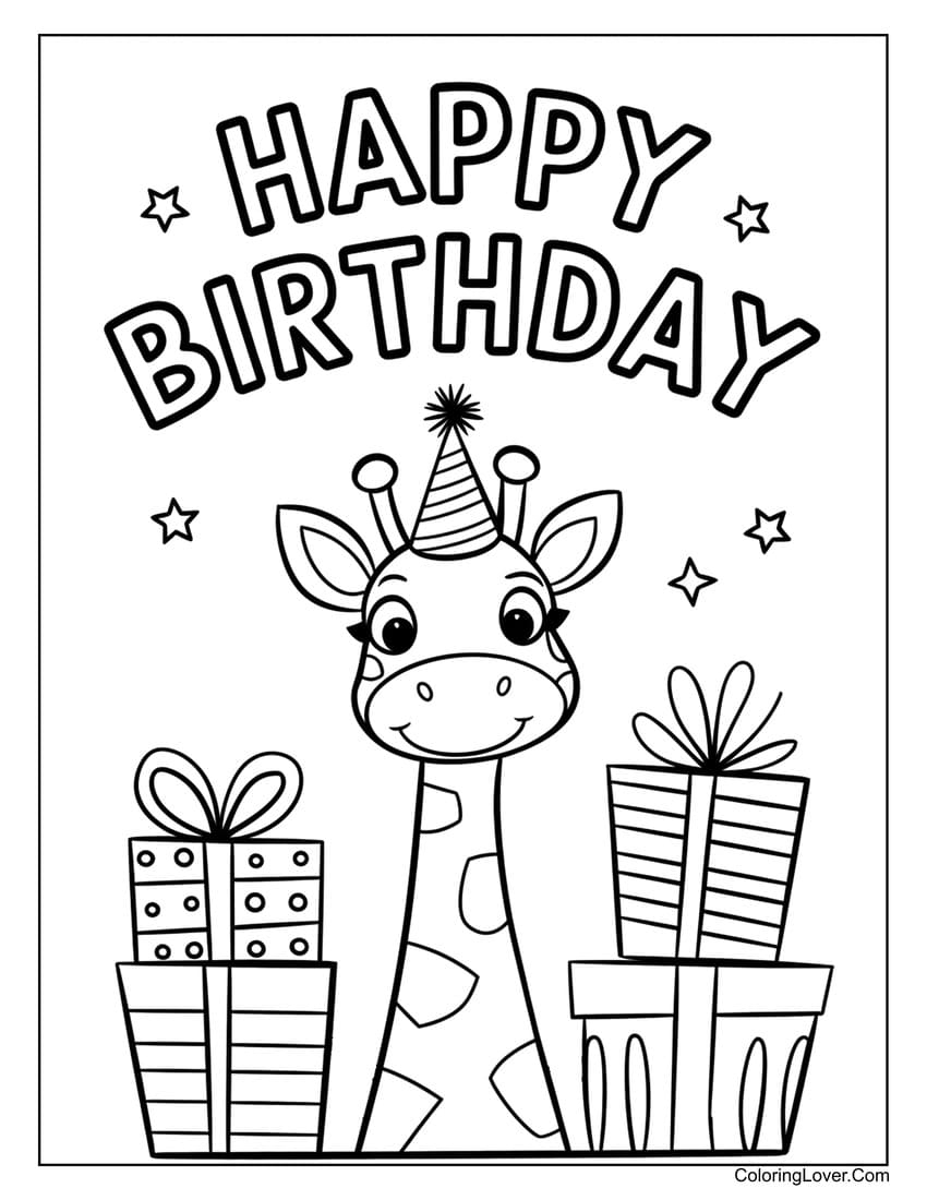51 Happy Birthday Coloring Pages Free Printables For All Ages 51 Happy Birthday Coloring Pages Free Printables For All Ages