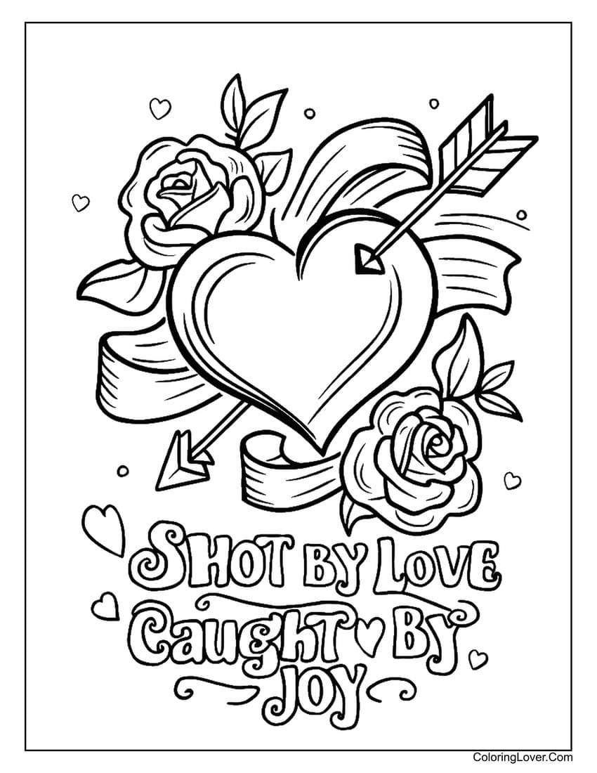 80 Heart Coloring Pages Free Printables For All Ages 