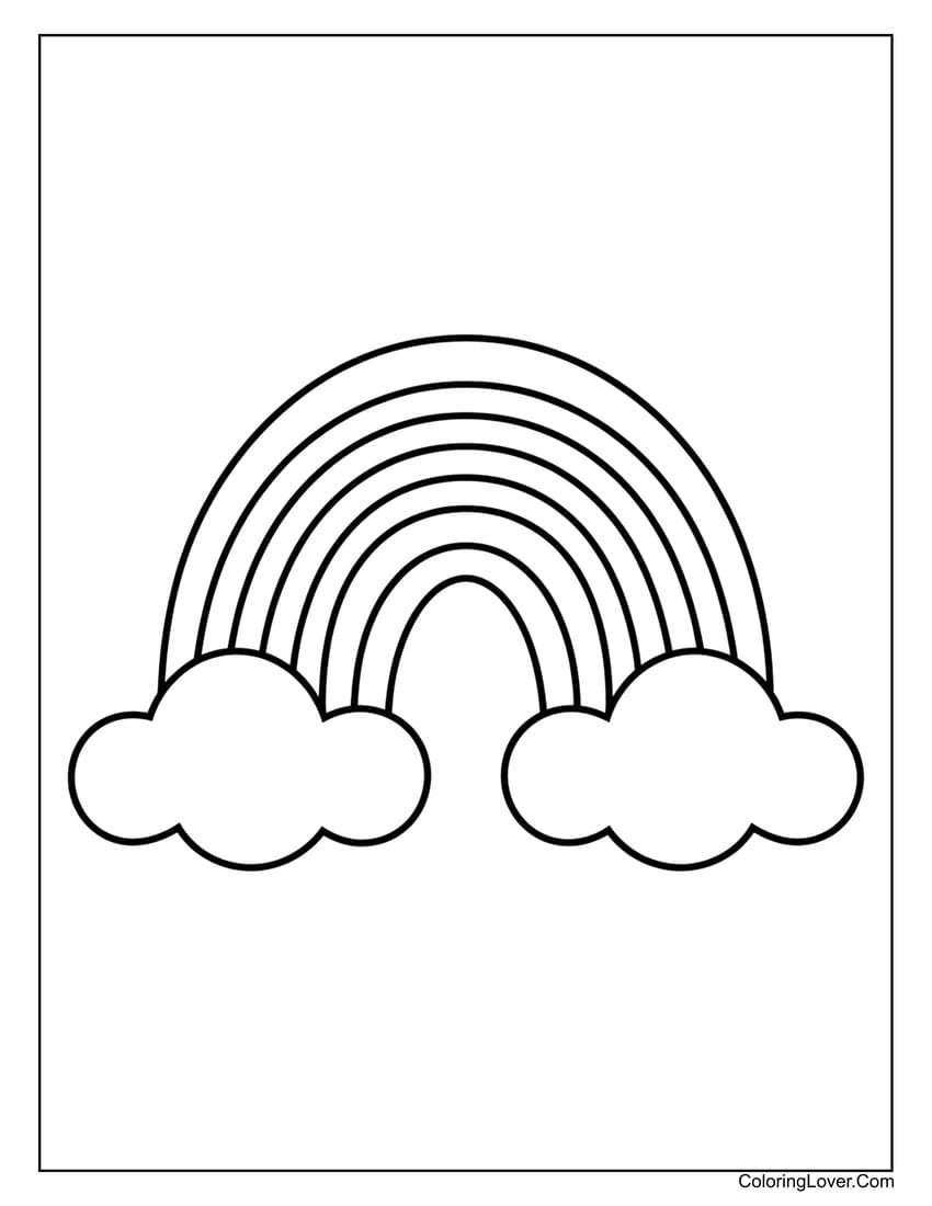 90 Easy Coloring Pages Simple Printables For All Ages 