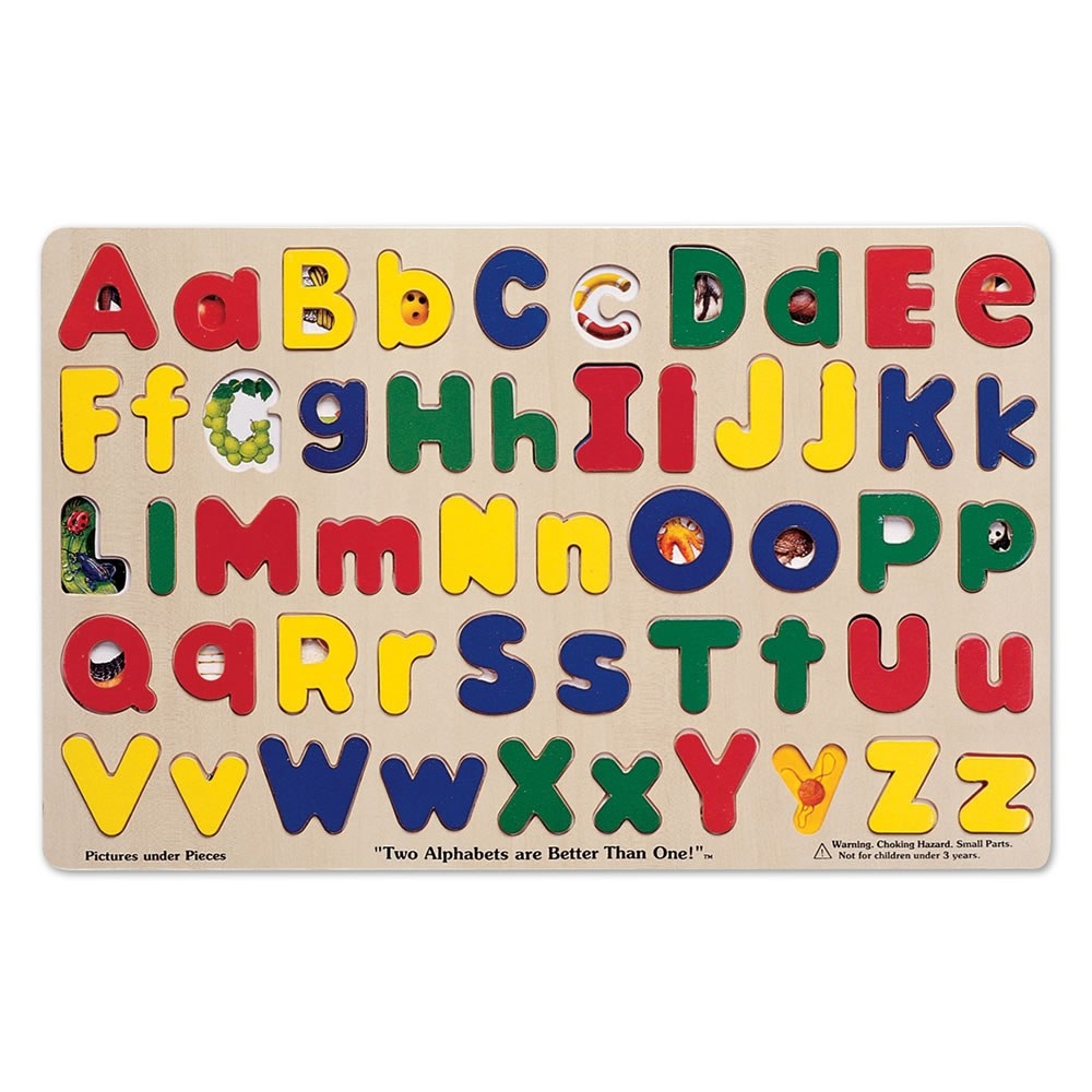 uppercase and lowercase alphabet letters