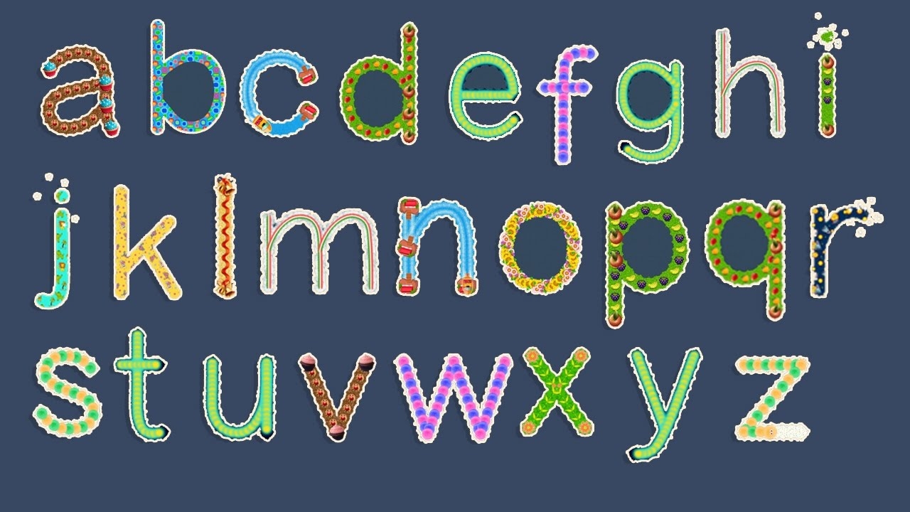 abc lower case letters abc lower case letters