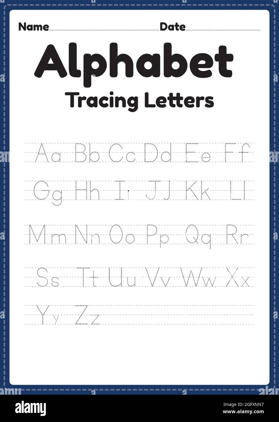 alphabet handwriting practice worksheets