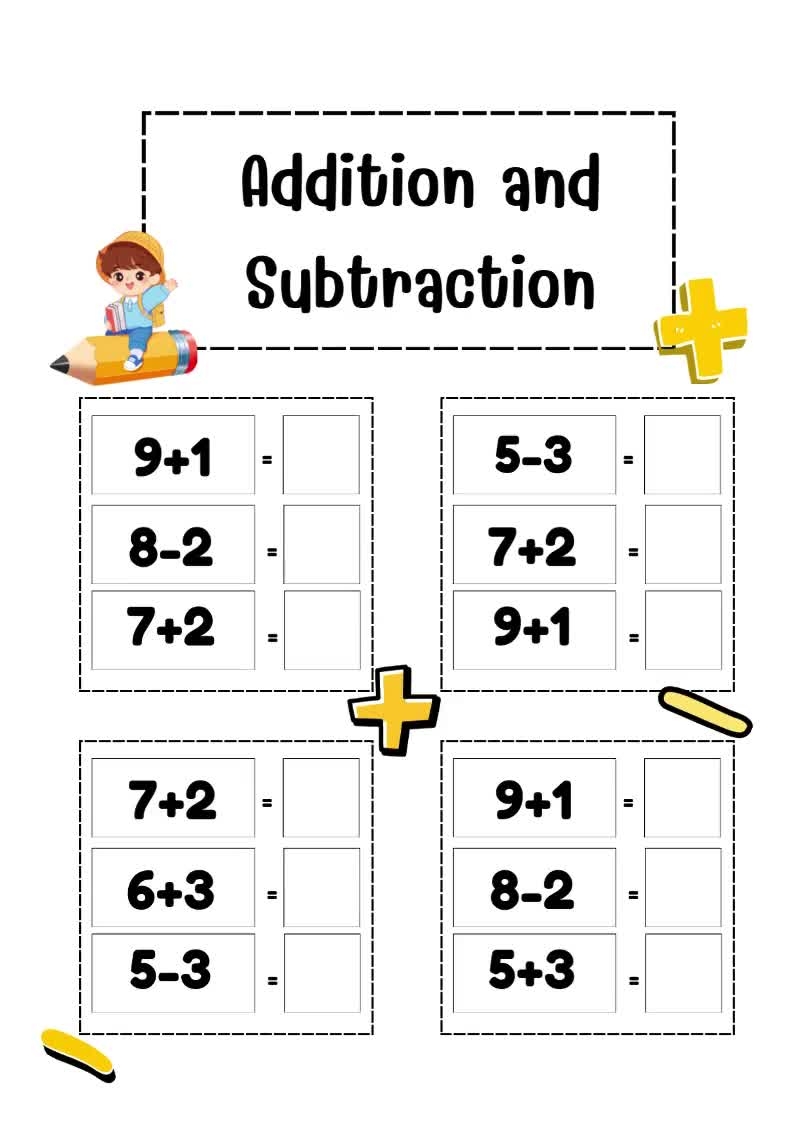 addition worksheets for grade 1
