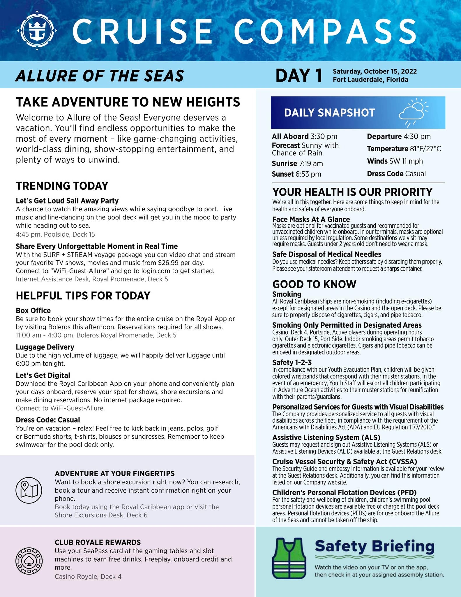 Allure Of The Seas 8 night Southern Caribbean Cruise Compass October 15 2022 By Royal Caribbean Blog Issuu Allure Of The Seas 8 night Southern Caribbean Cruise Compass October 15 2022 By Royal Caribbean Blog Issuu