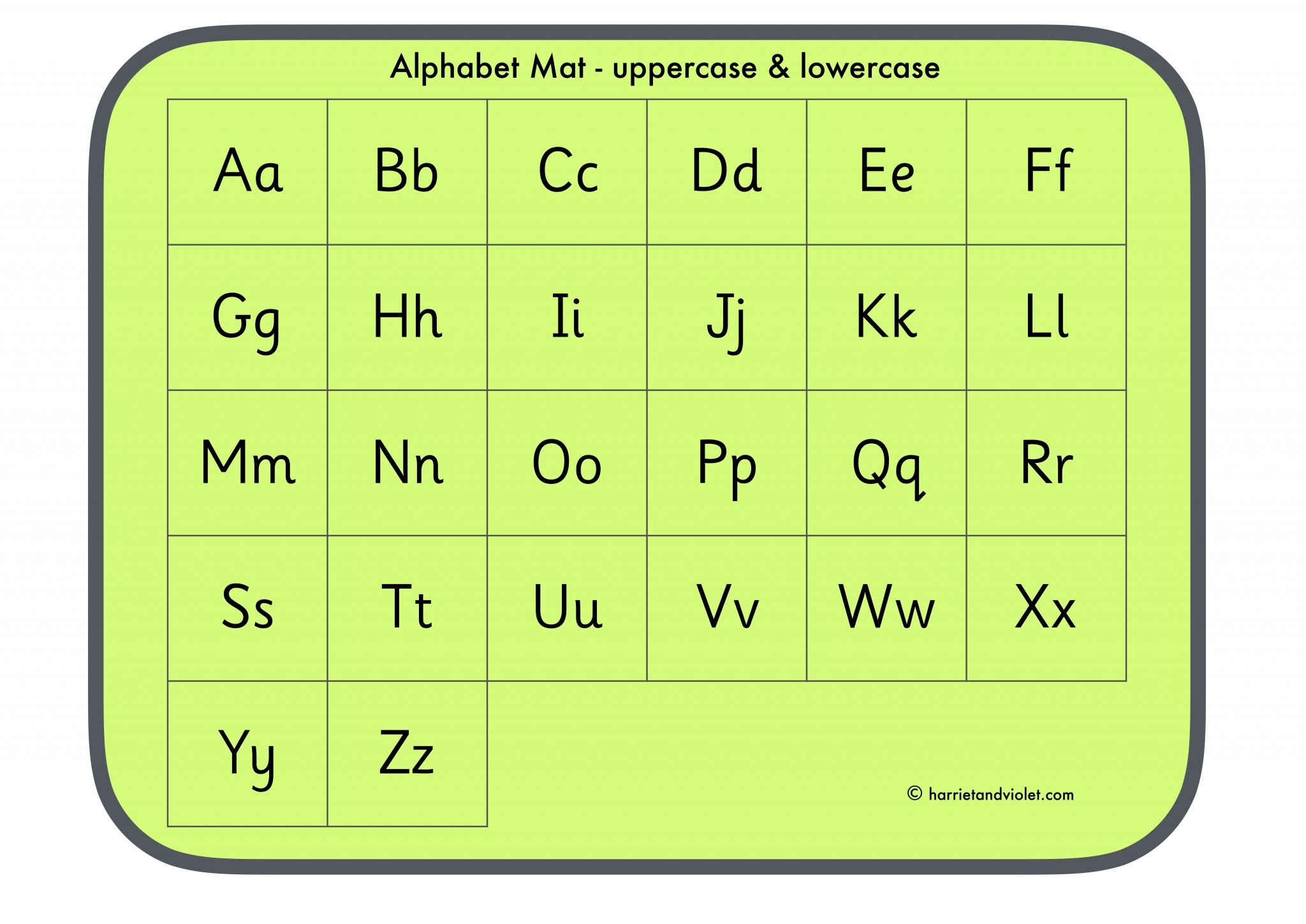 upper and lowercase alphabet upper and lowercase alphabet