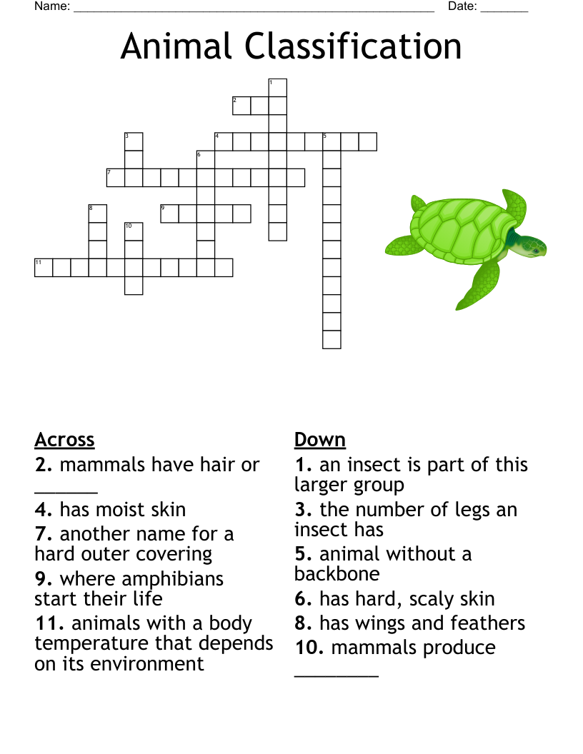 hard headed animal crossword clue