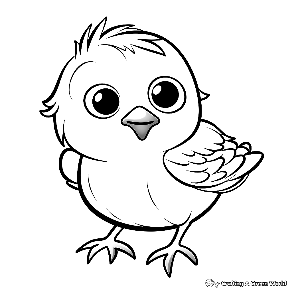 coloring pages of birds