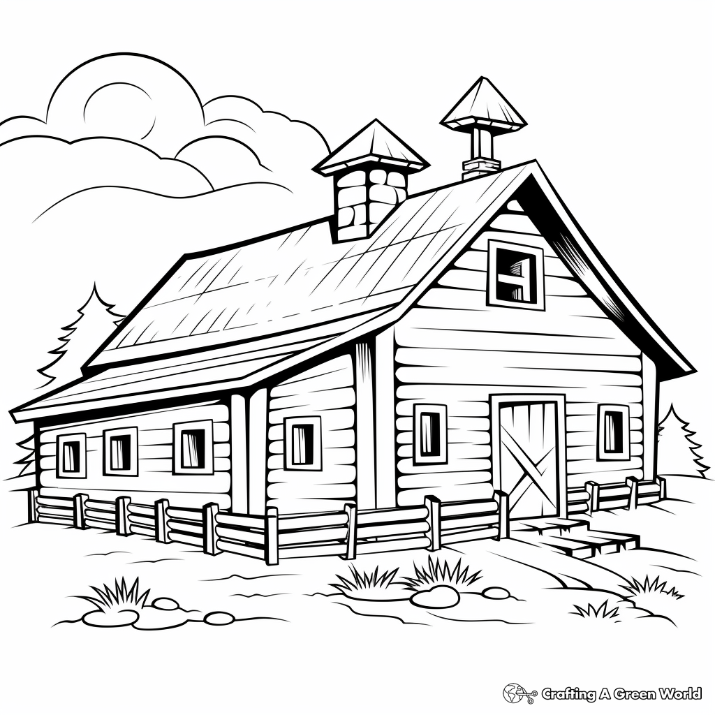Barn Coloring Pages Free Printable Barn Coloring Pages Free Printable