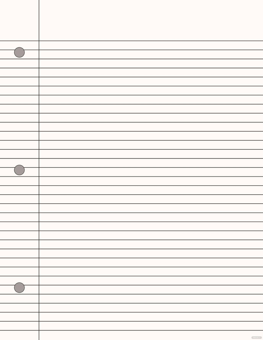 College Ruled Paper Template In Illustrator Word Pages PSD PDF Google Docs Download Template