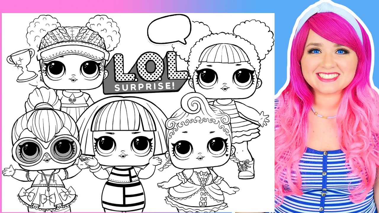 Coloring L O L Surprise Coloring Pages Queen Bee Neon QT Royal High Ney Court Champ Shapes YouTube Coloring L O L Surprise Coloring Pages Queen Bee Neon QT Royal High Ney Court Champ Shapes YouTube