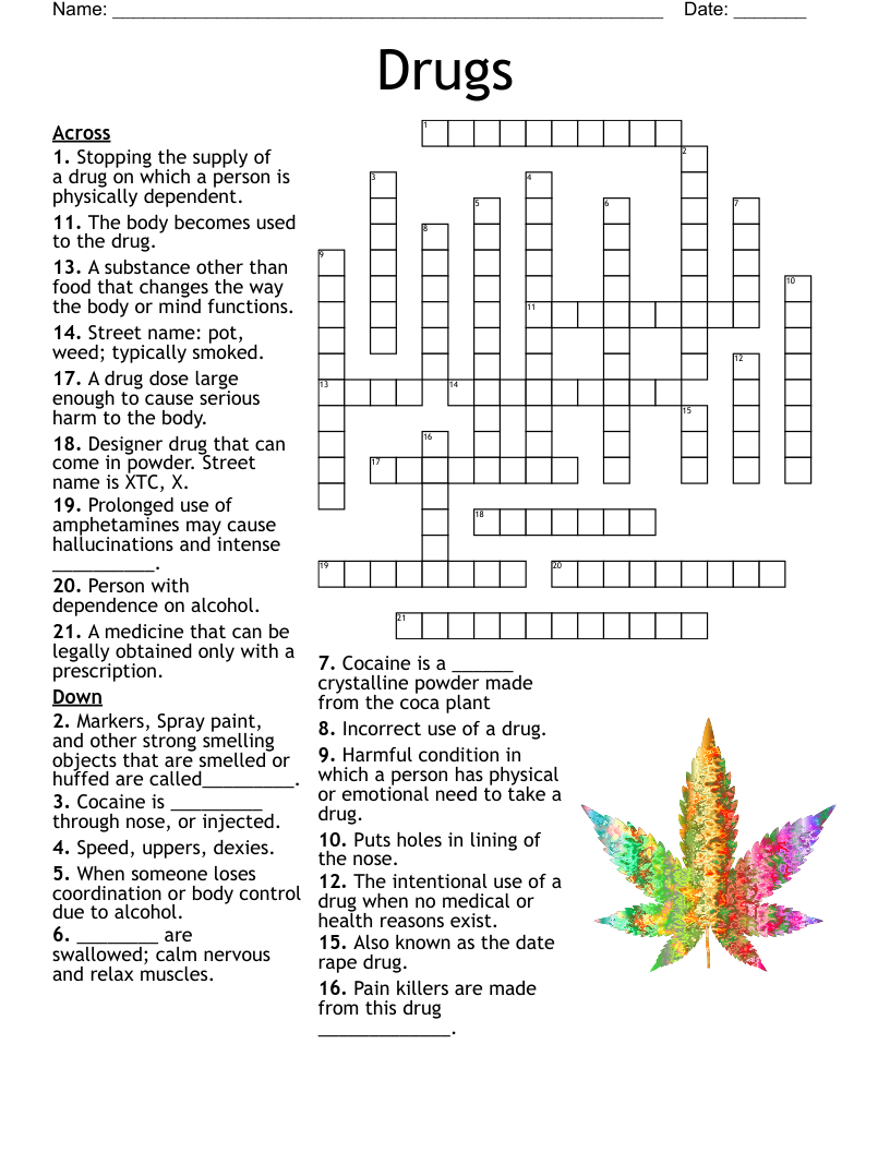 Complementary Alternative Medicine Crossword WordMint