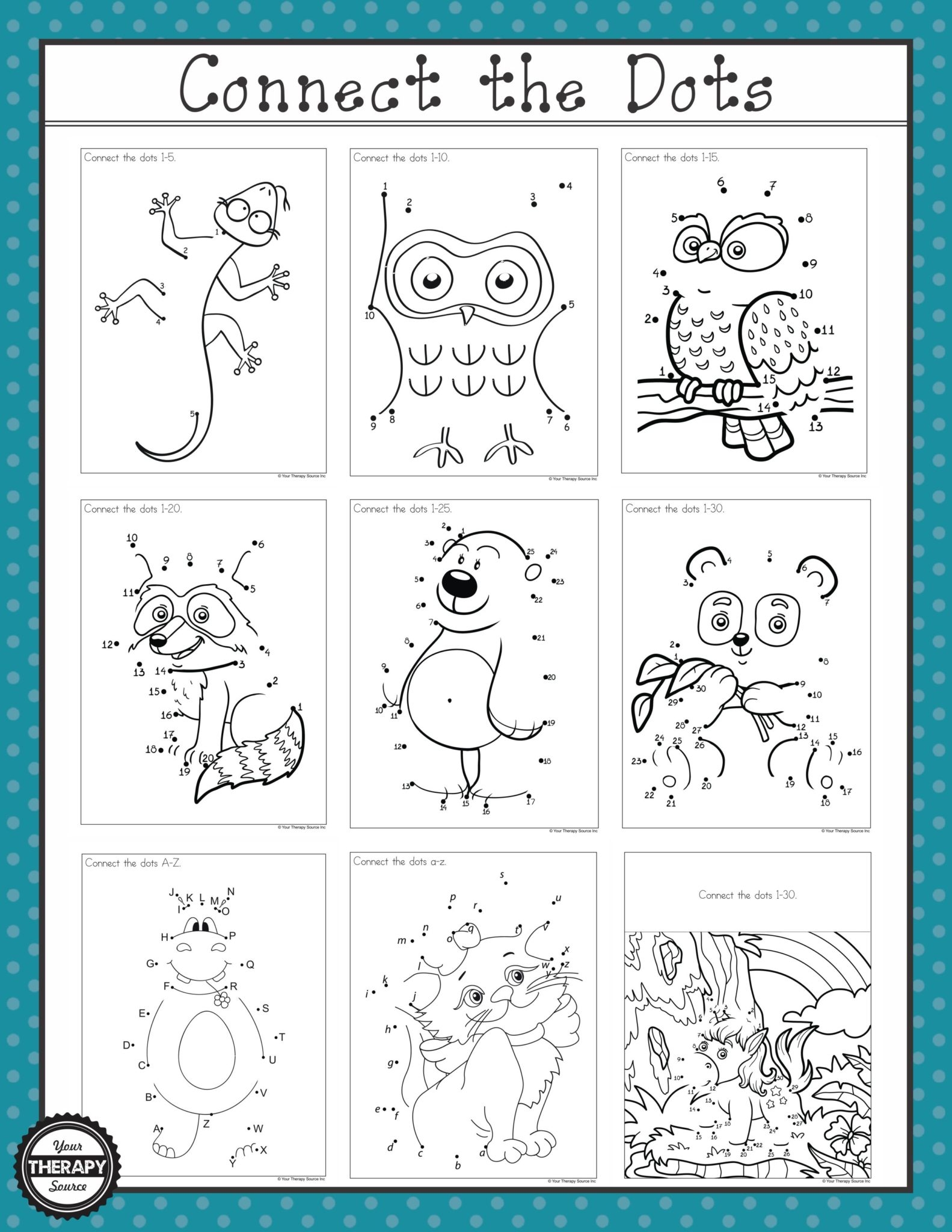 dot to dot puzzles