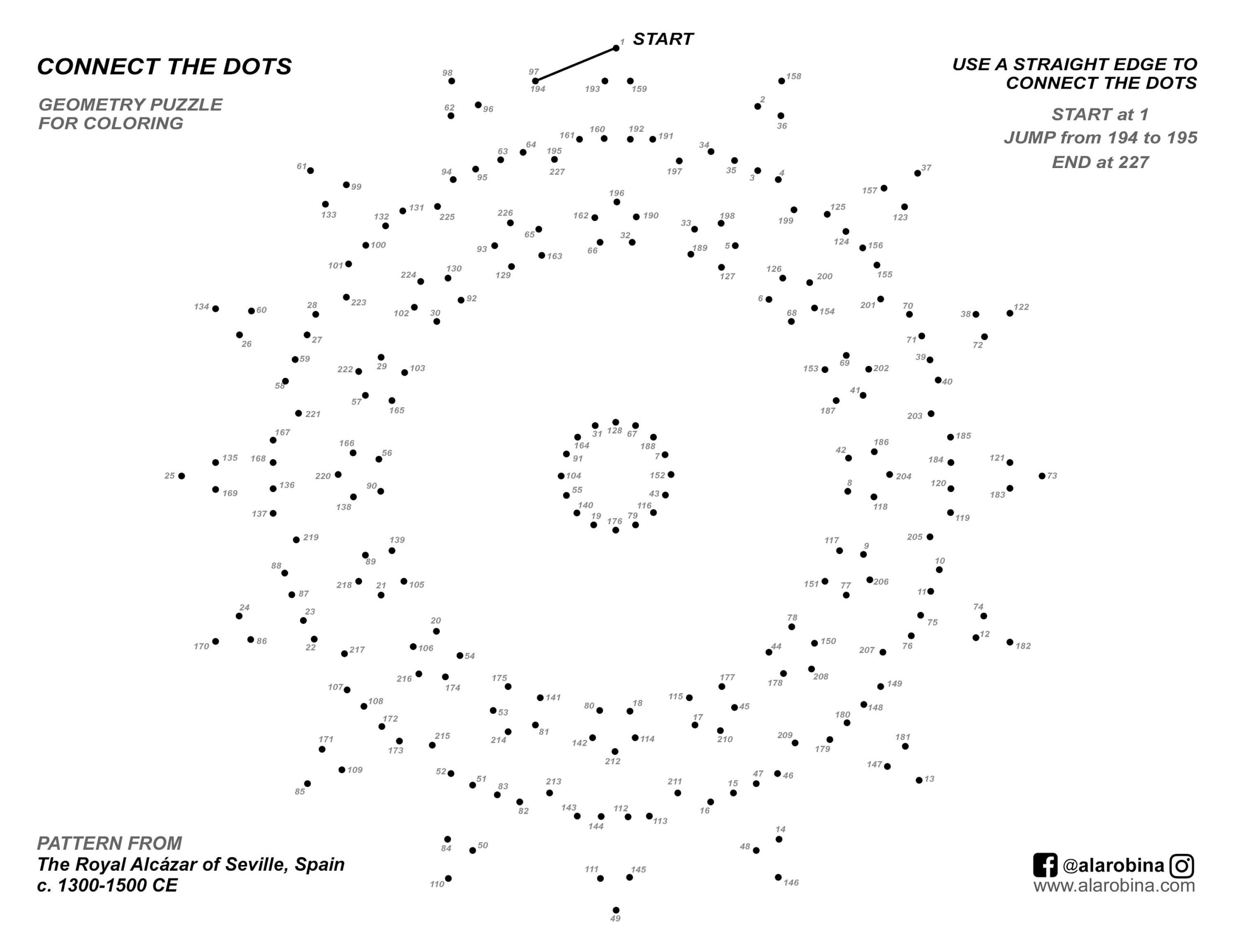 connect the dots printable adults connect the dots printable adults