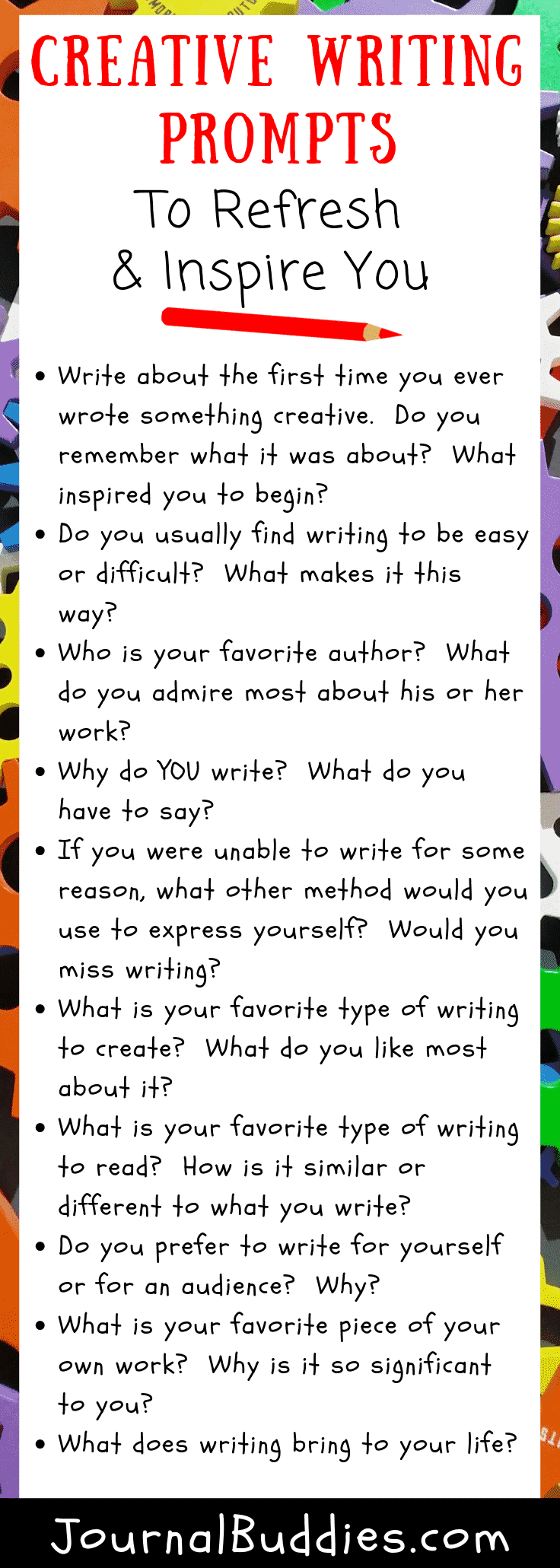 writing exercises for adults