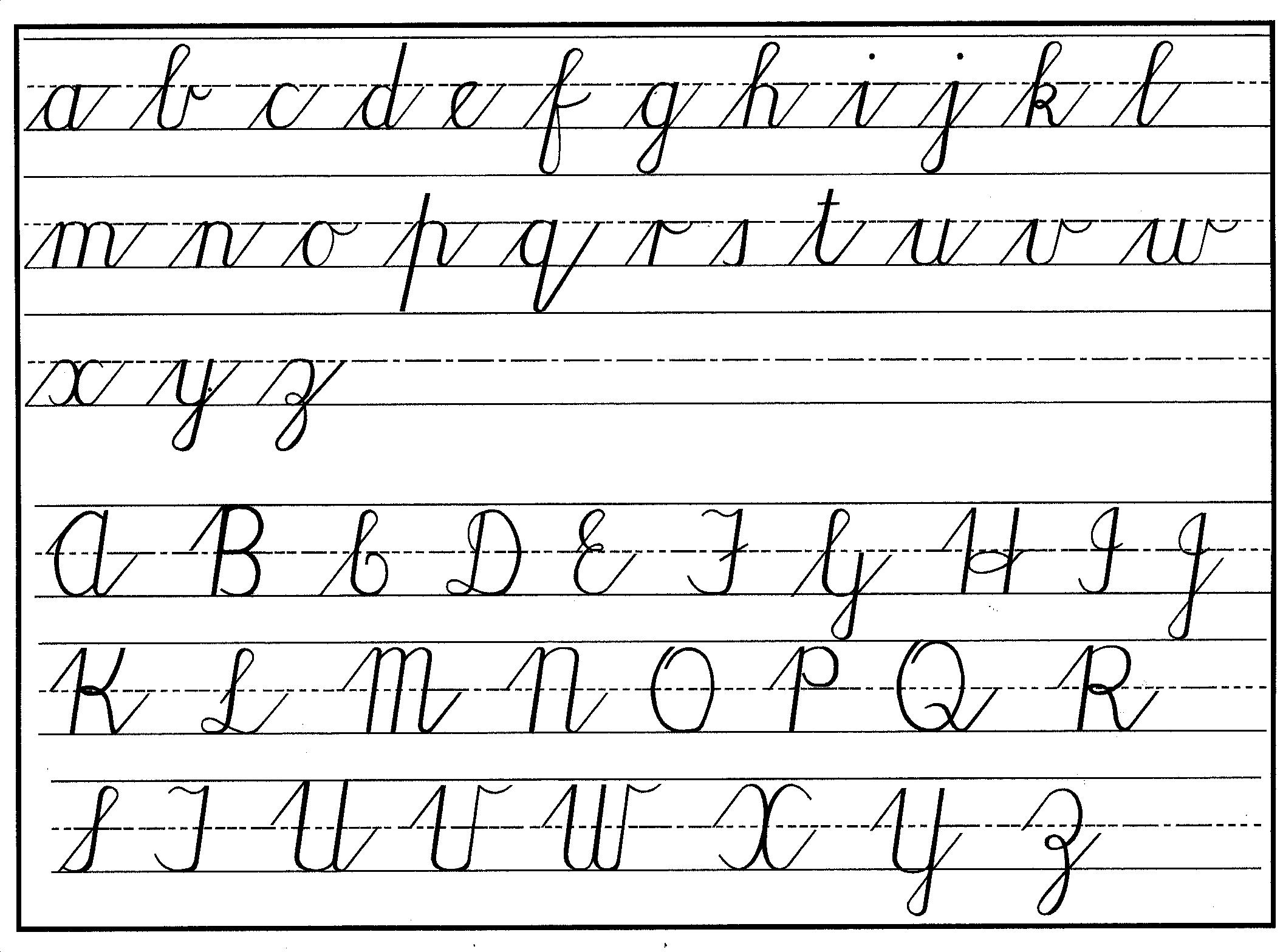 Cursive Handwriting More Tips Practical Pages