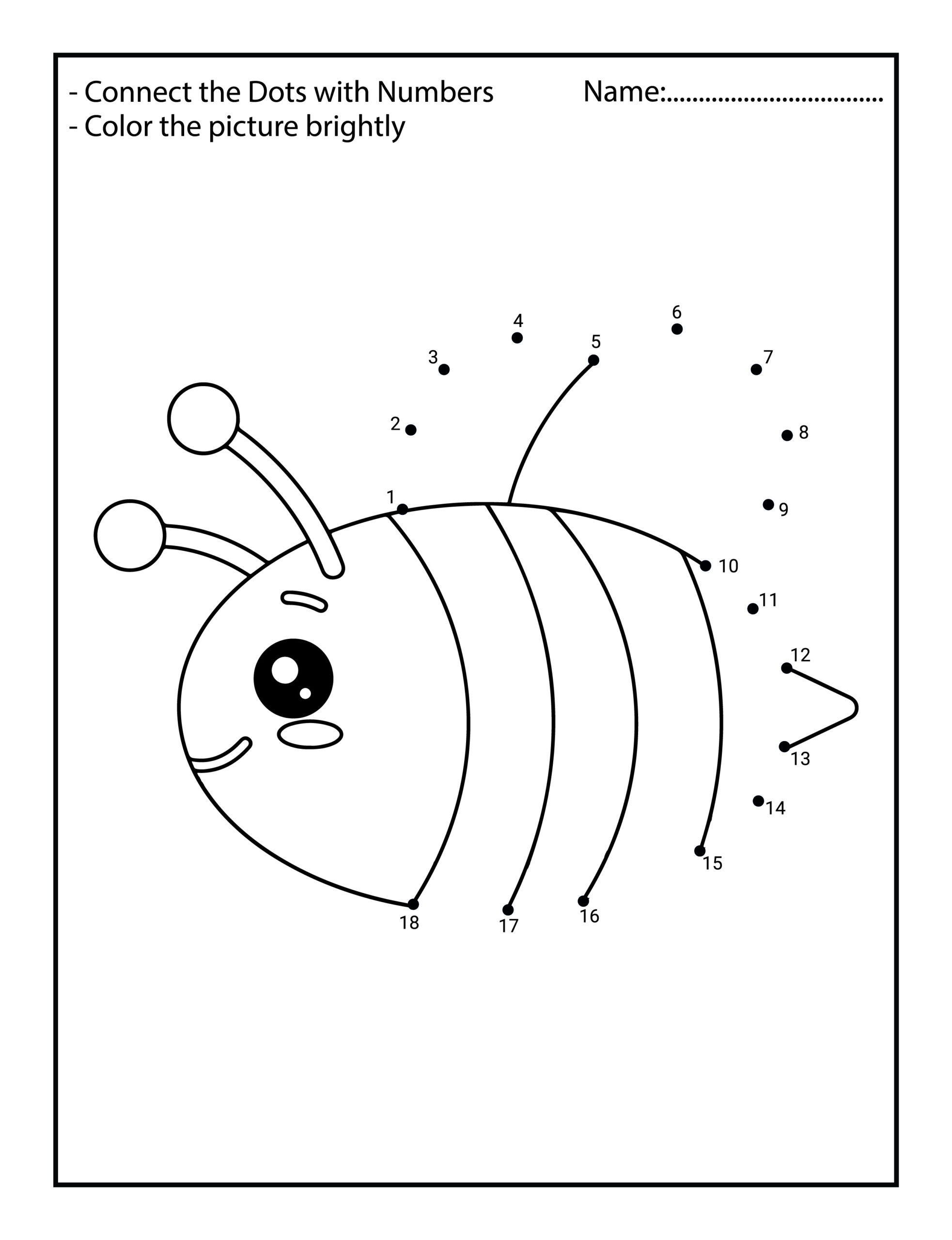 join the dots worksheets