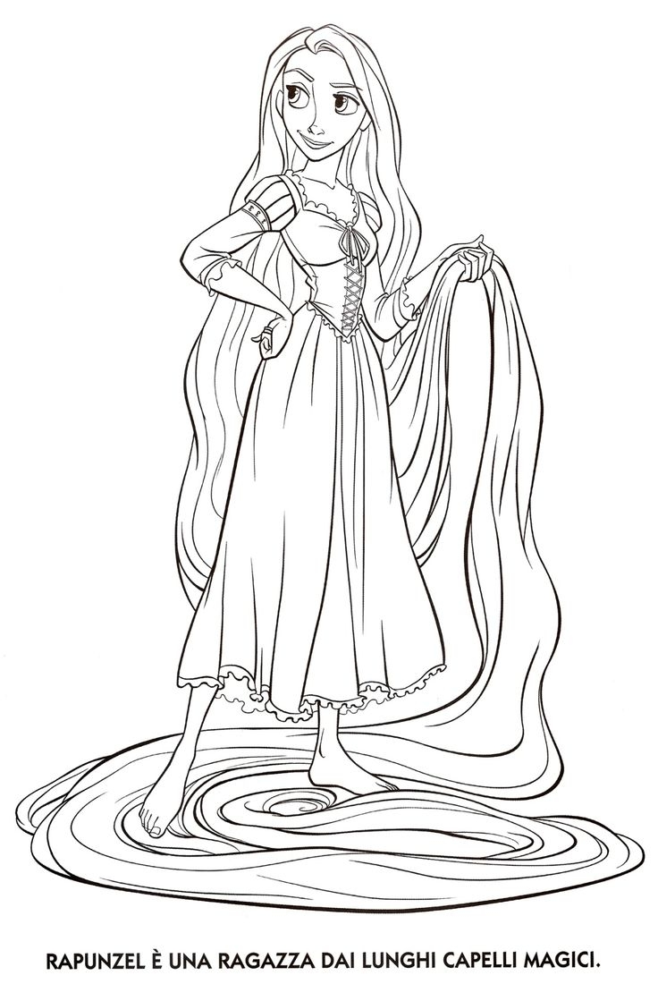 princess rapunzel coloring pages princess rapunzel coloring pages