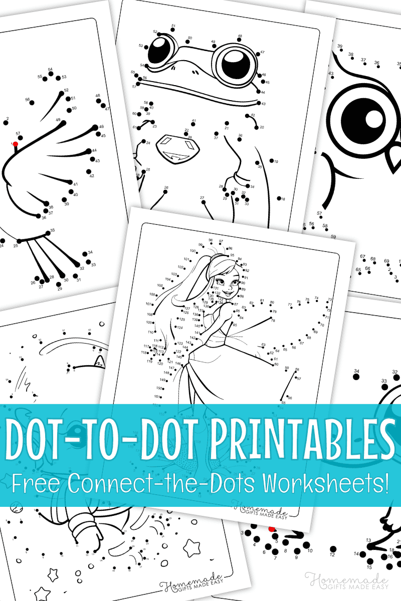 dot to dot free printables