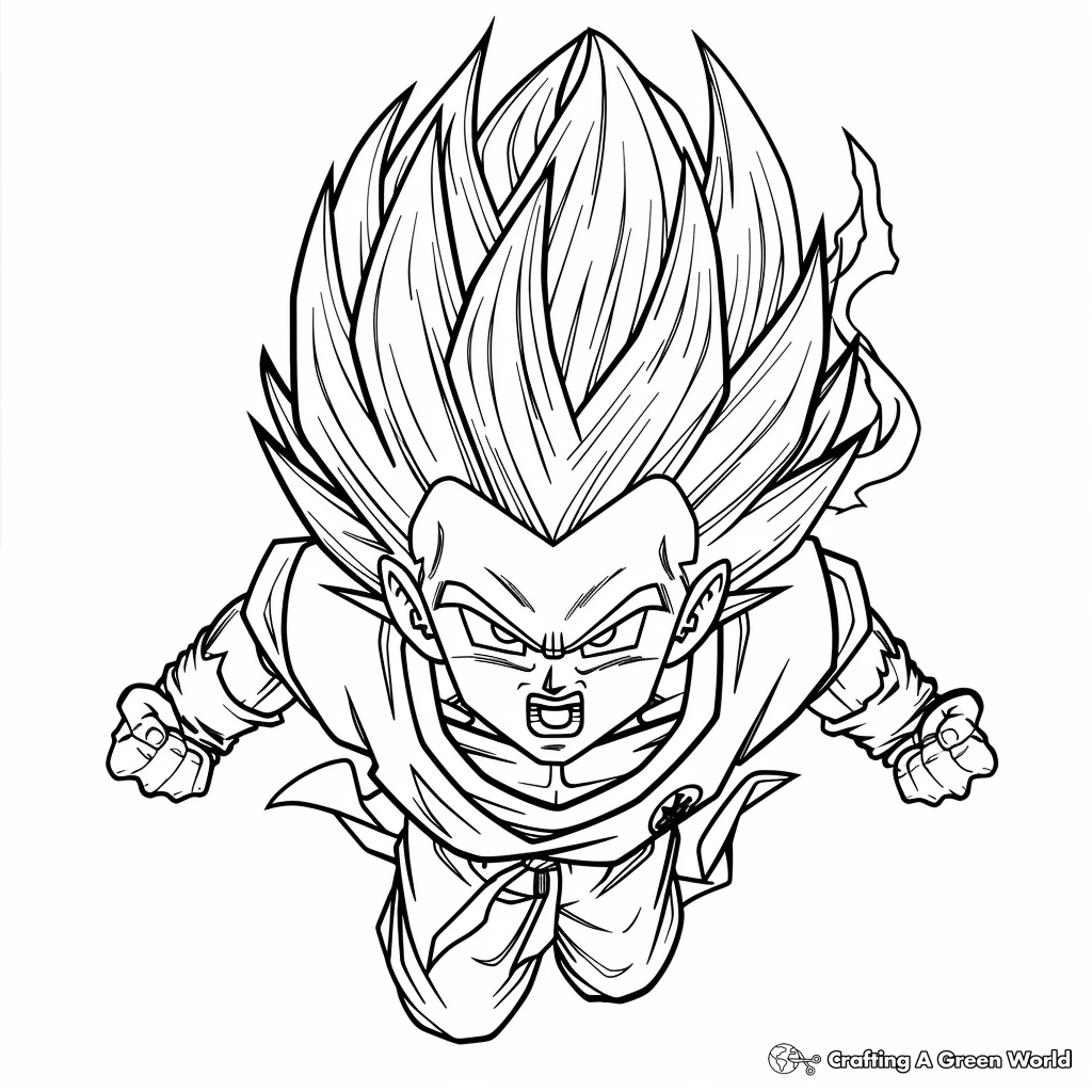 dragon ball coloring pages