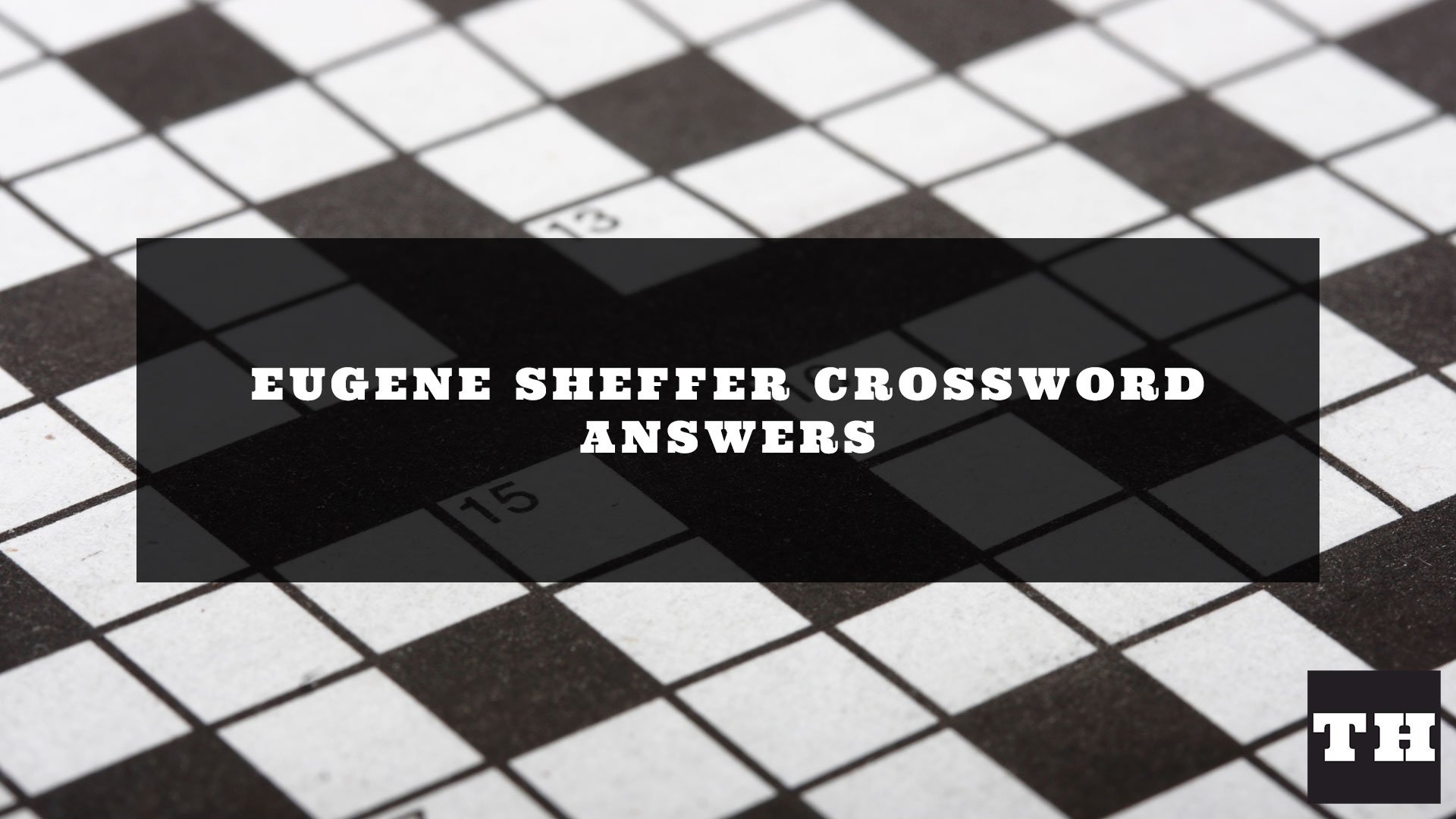 sheffer crossword puzzle