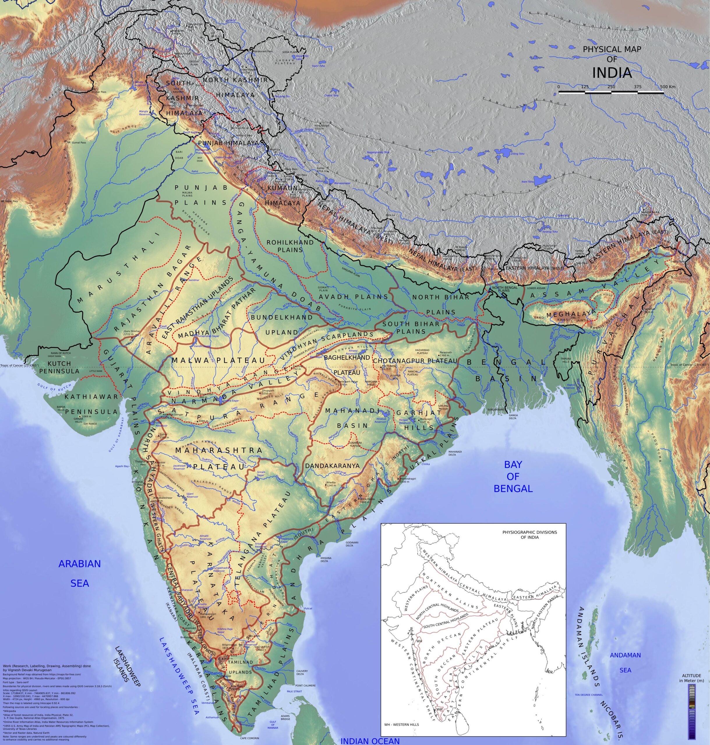 File Physical Map Of India jpg Wikimedia Commons File Physical Map Of India jpg Wikimedia Commons