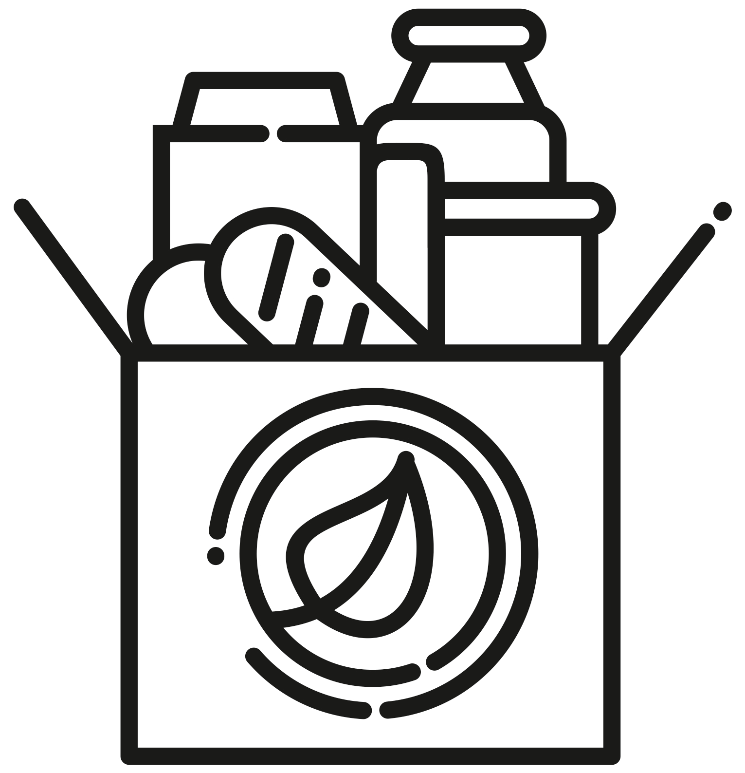 Food Pantry Coloring Page Free Printable