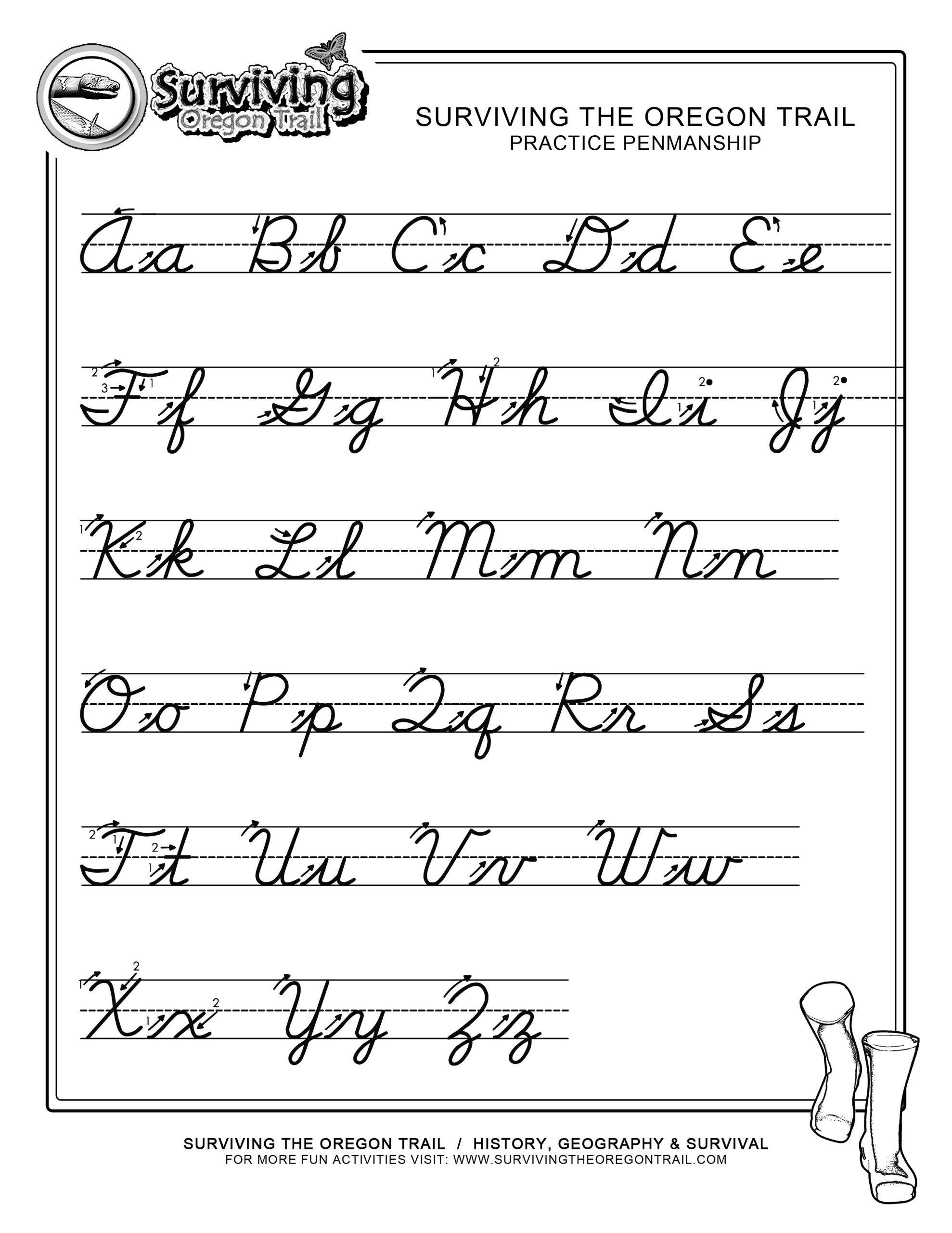 free printable cursive sheets free printable cursive sheets